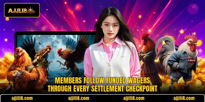 Clear steps guide members through every draw entry