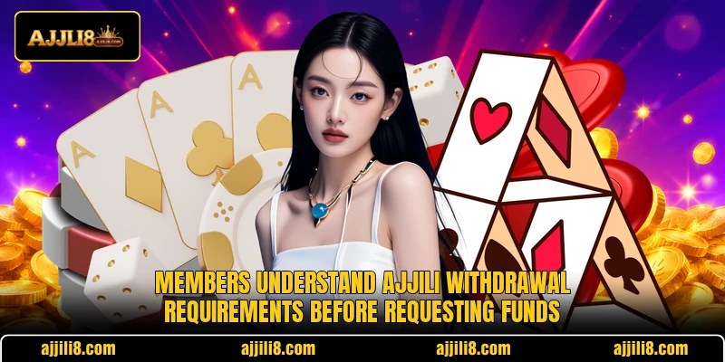 Members understand AJJILI withdrawal requirements before requesting funds Members understand AJJILI withdrawal requirements before requesting funds