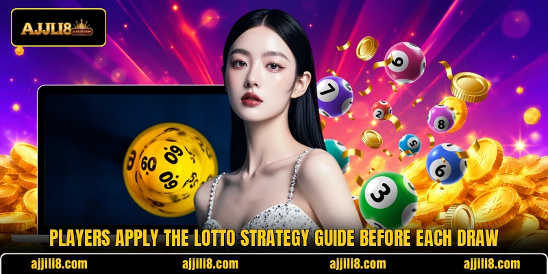 Players apply the Lotto Strategy Guide before each draw