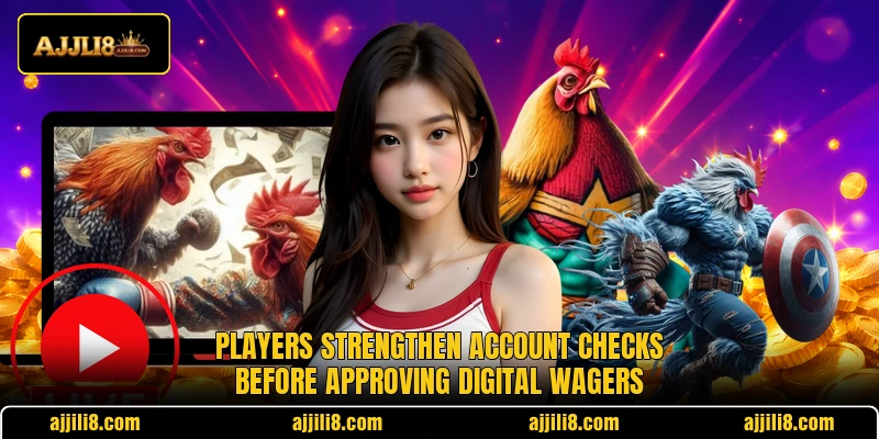 Players strengthen account checks before approving digital wagers Players strengthen account checks before approving digital wagers